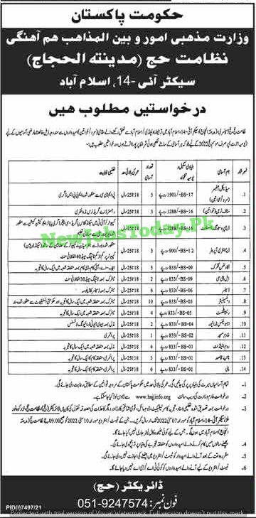 latest-jobs-at-ministry-of-religious-affairs-2022