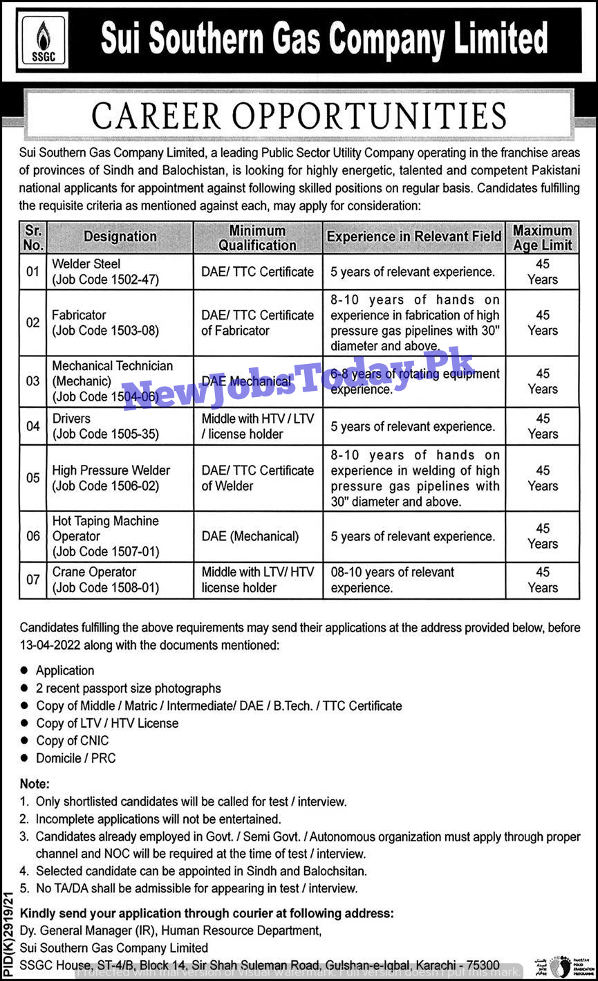 sui-southern-gas-company-jobs-2022-ssgc-jobs
